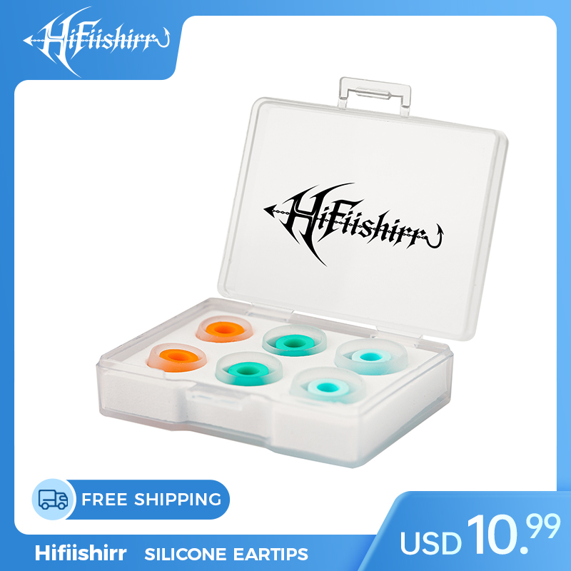 Silicone Ear Tip Replacement - Hifiishirr Silikonowe Nakładki na Słuchawki w
