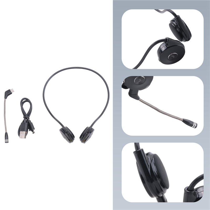 Sports Earphone Hook - Słuchawki Bezprzewodowe Bluetooth Stereo z Przewodnictwem