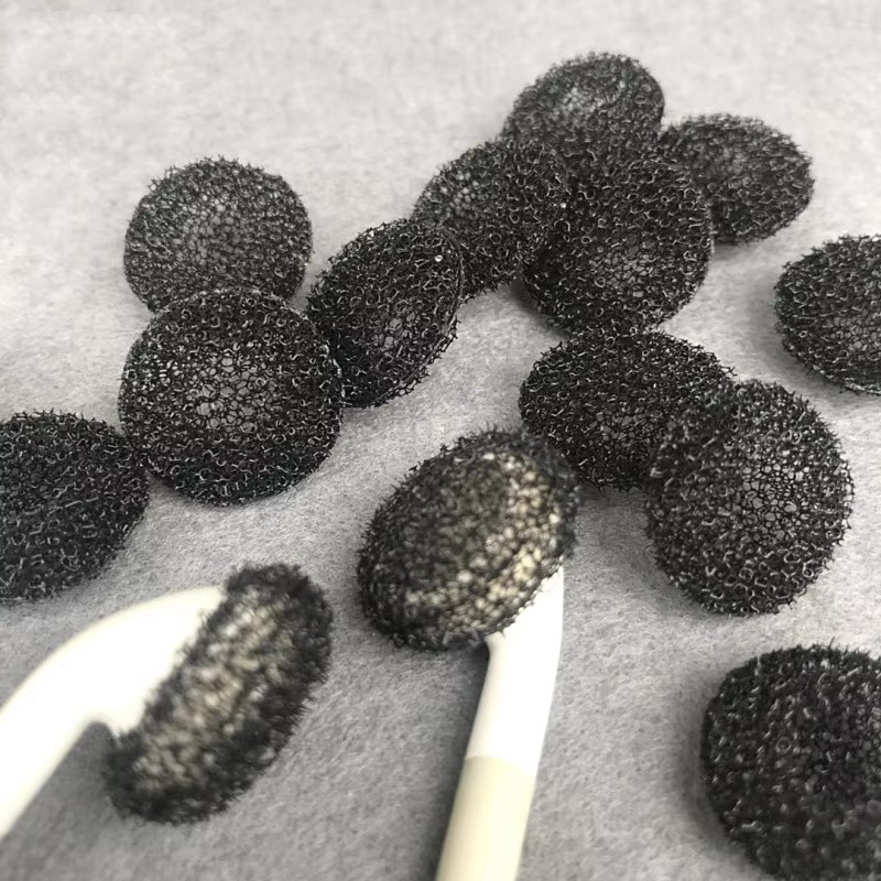 Earphone Foam Tip - Czarne miękkie piankowe gąbki filtrujące do