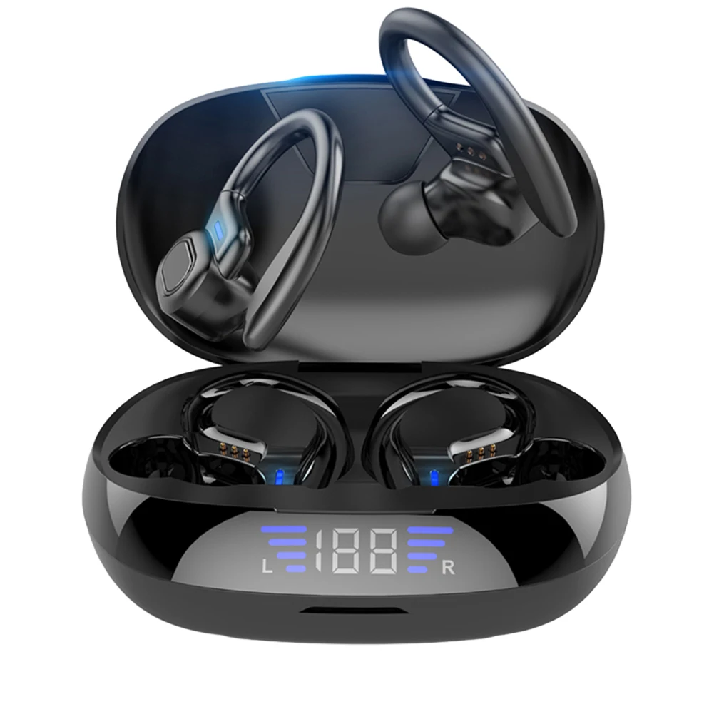 Sports Earphone Hook - VV2 TWS Słuchawki Bluetooth z mikrofonami
