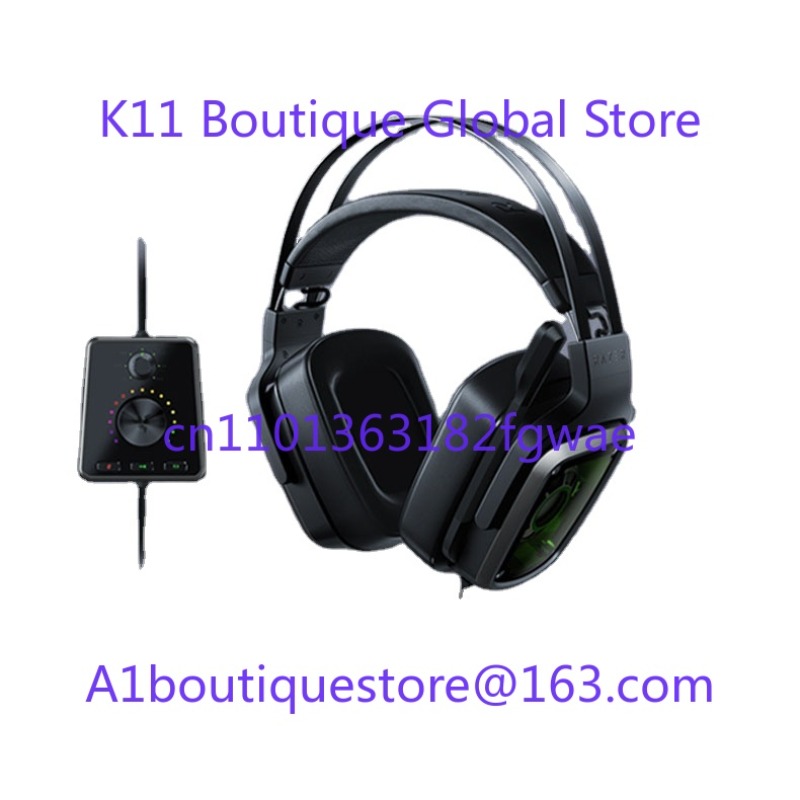 Gaming Headset Rgb - Przewodowy zestaw słuchawkowy Razer Tiamat 7.1