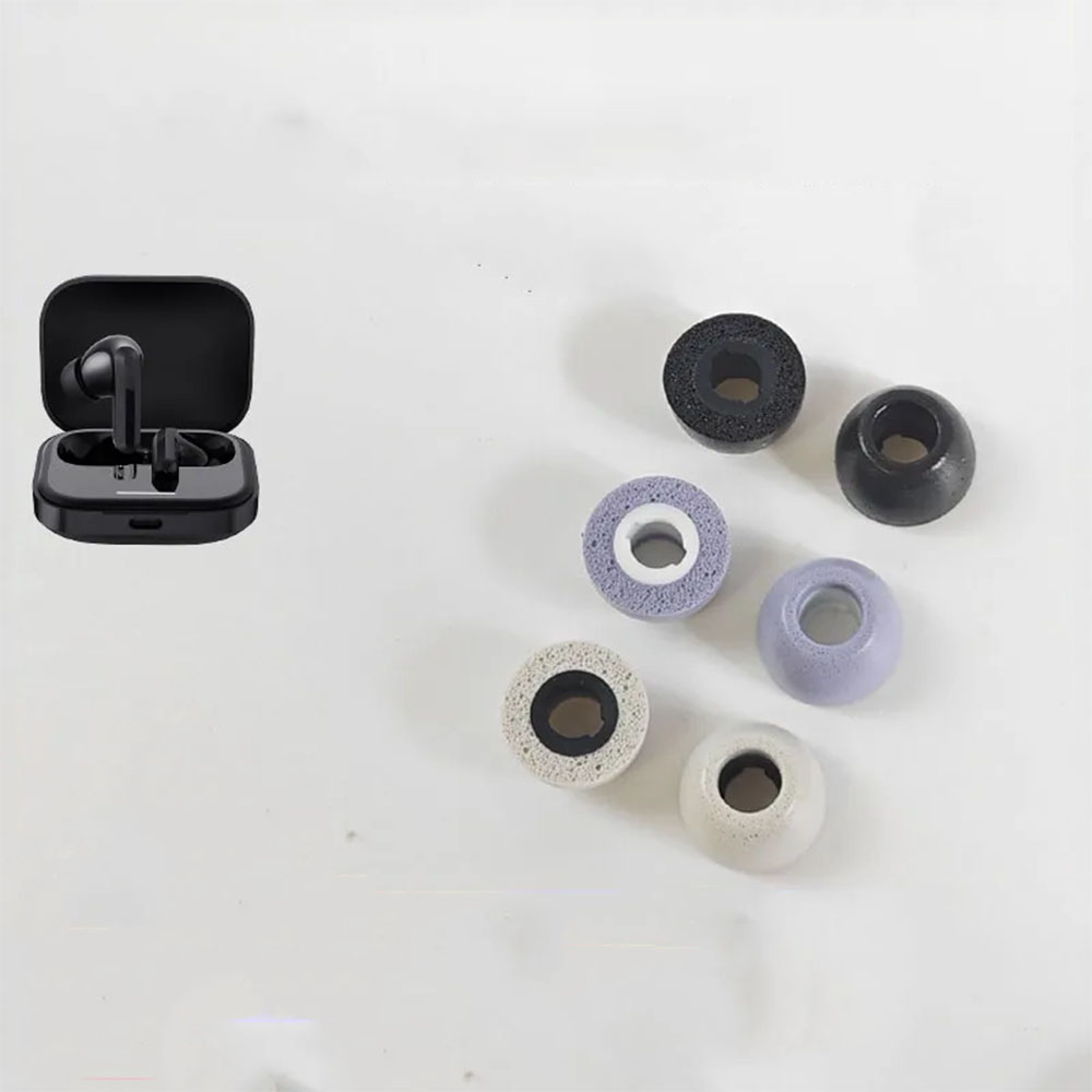 Earphone Foam Tip - 6 sztuk piankowych wkładek dousznych do