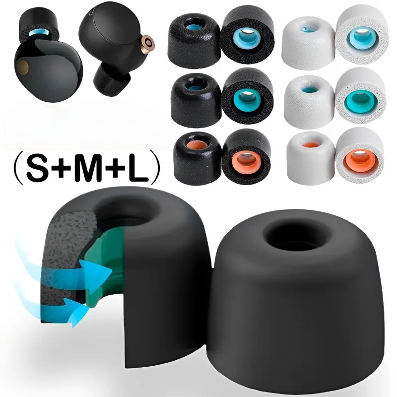 Earphone Foam Tip - Wkładki do słuchawek z pianki memory