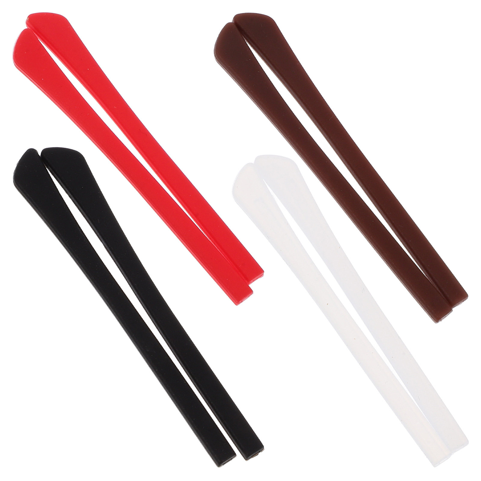 Silicone Ear Tip Replacement - 8 Par Silikonowych Nakładek na Zauszniki