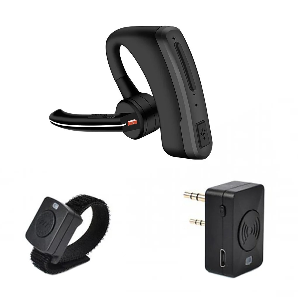 Bluetooth Headset On Ear - Bezprzewodowy zestaw słuchawkowy Walkie Talkie Zestawy