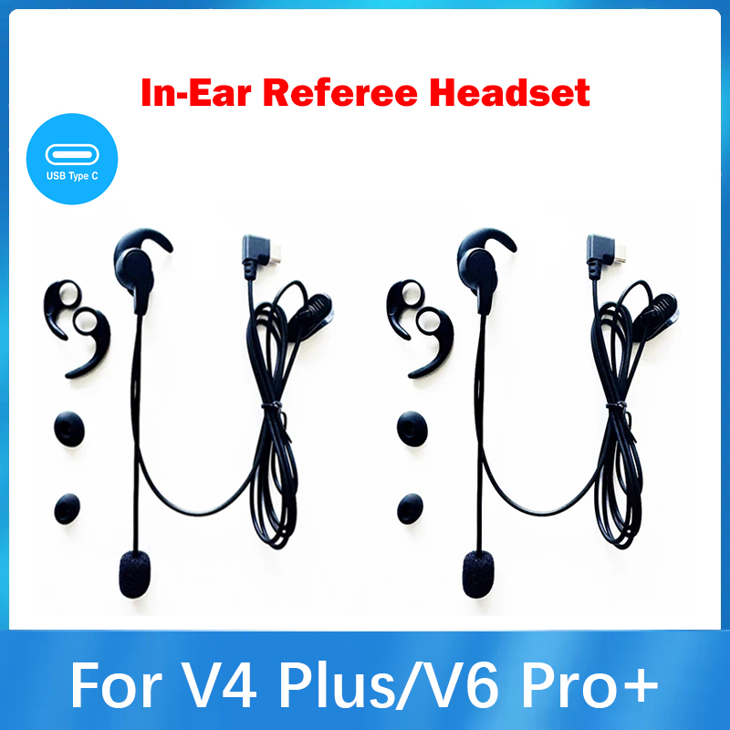 Bluetooth Headset On Ear - Słuchawki douszne Type-C HIFI dla sędziów