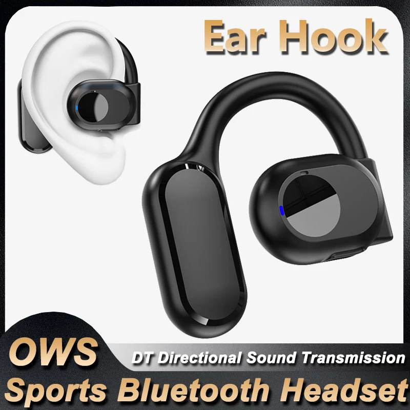 Bluetooth Headset On Ear - Bezprzewodowe słuchawki Bluetooth z przewodnictwem powietrznym,