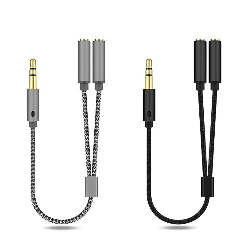 Earphone Splitter Jack - Rozdzielacz audio 3,5 mm Y Jack