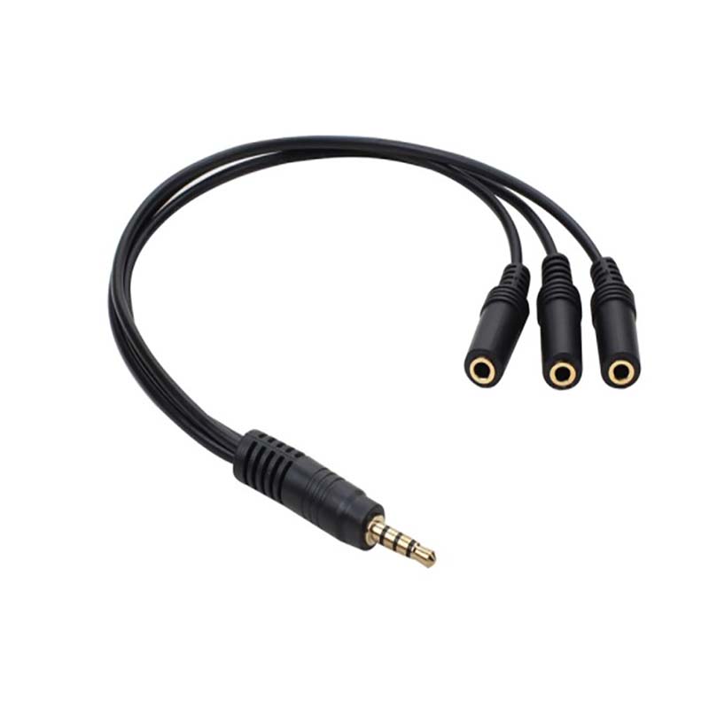 ⭐   Kabel audio 3.5mm 1 męski  – Earphone Splitter Jack recenzja i cena