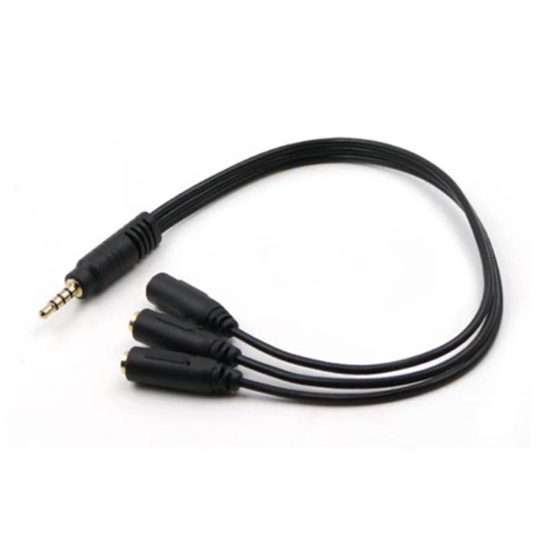 ⭐   Kabel audio 3.5mm 1 męski  – Earphone Splitter Jack recenzja i cena