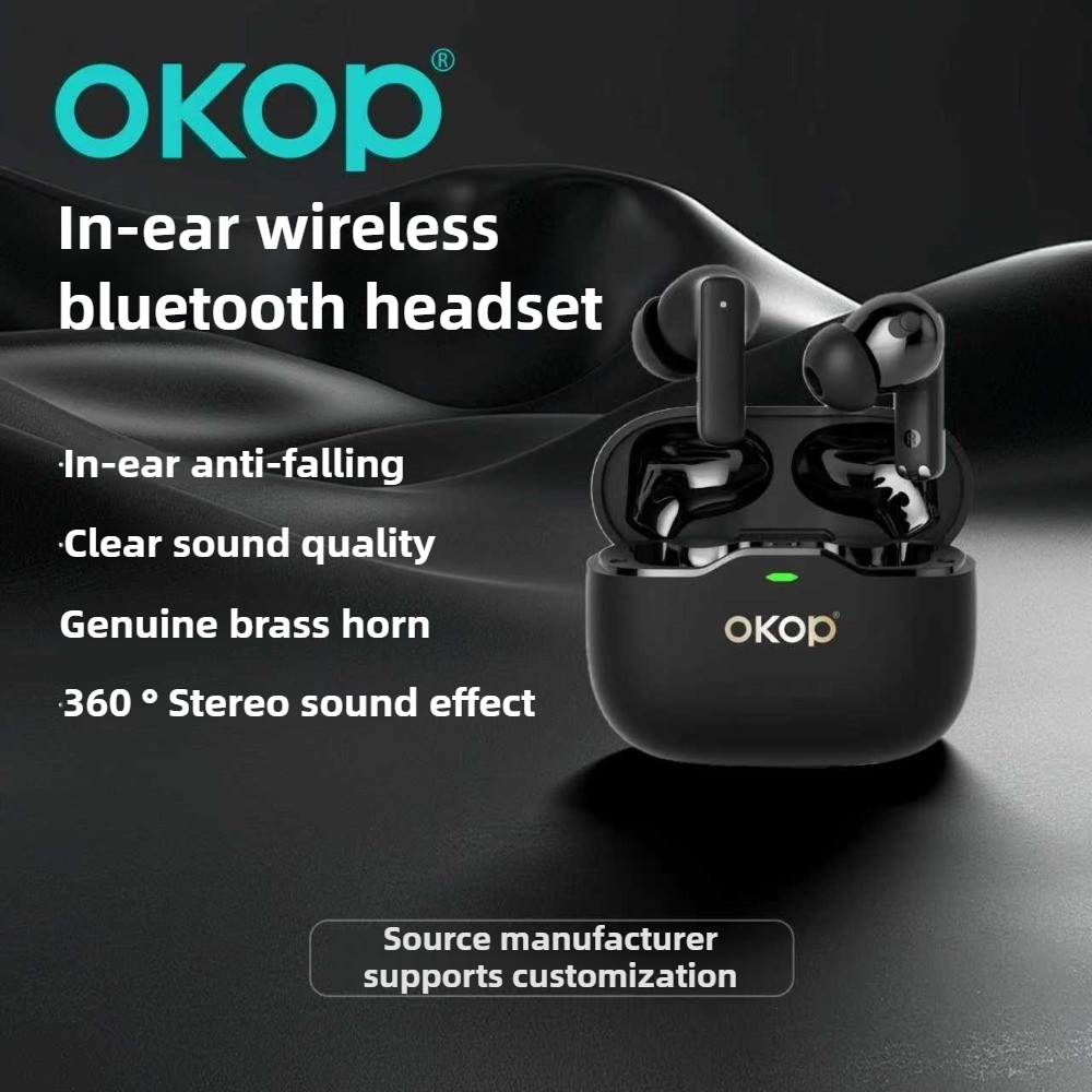 Słuchawki OKOP AI, bezprzewodo – Noise Cancelling Headphone recenzja i cena