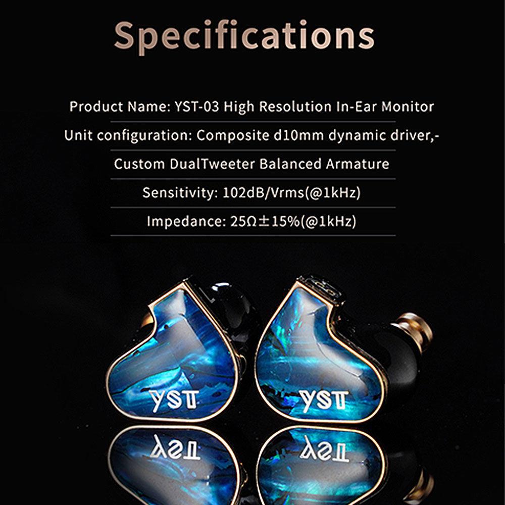 Słuchawki douszne Clearance YS – In Ear Monitor Iem recenzja i cena