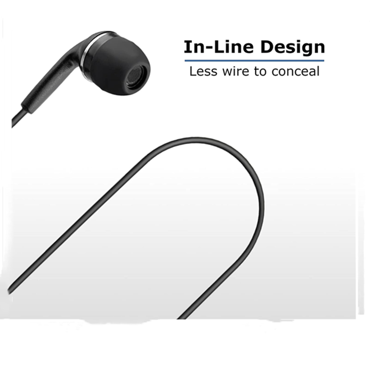 Gumowa słuchawka douszna i zes – Wired Earphone Mic recenzja i cena