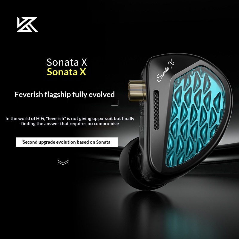 Słuchawki douszne KZ Sonata X, – Audiophile Headphone Wired recenzja i cena