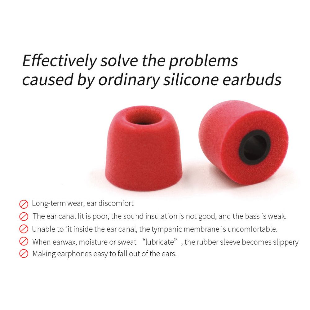 3 pary aktualizacja izolacja s – Earphone Foam Tip recenzja i cena