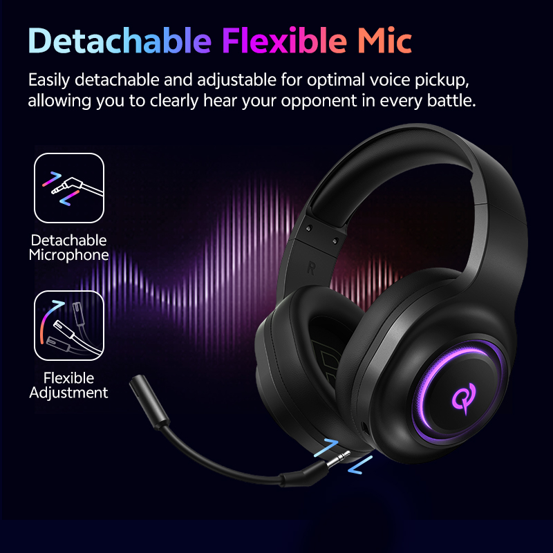 QCY Heroad V200 BH25H4GMA Gami – Gaming Headset Rgb recenzja i cena