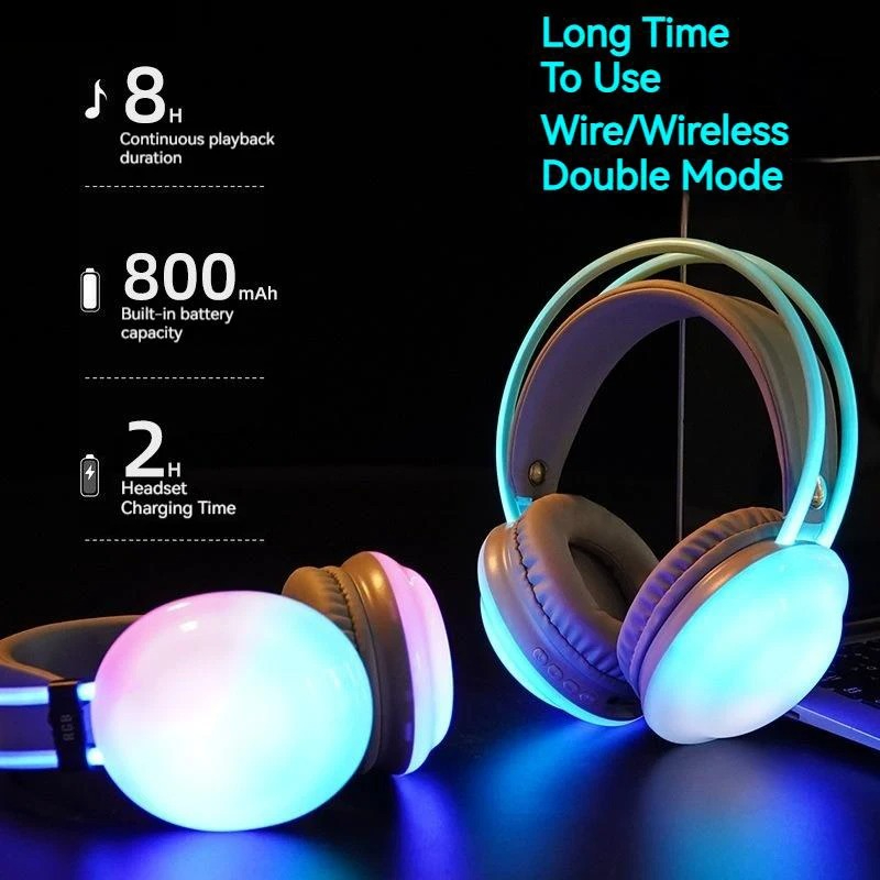 Bezprzewodowe słuchawki Blueto – Gaming Headset Rgb recenzja i cena