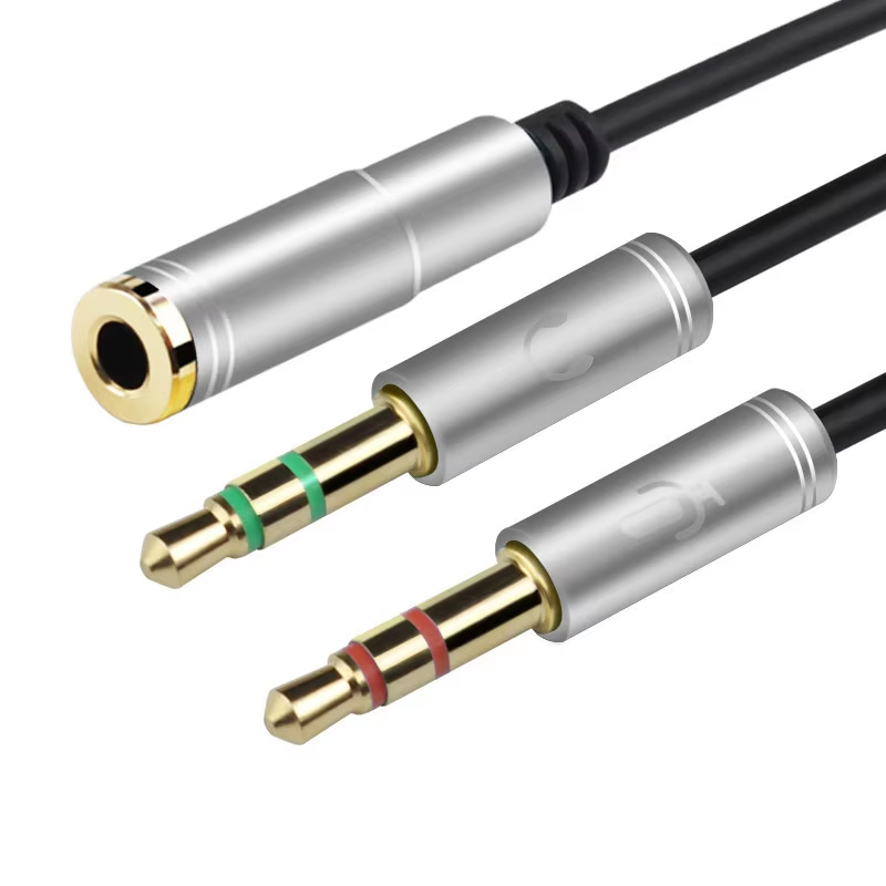NNBILI Mini Jack 3.5 Mikrofon  – Earphone Splitter Jack recenzja i cena