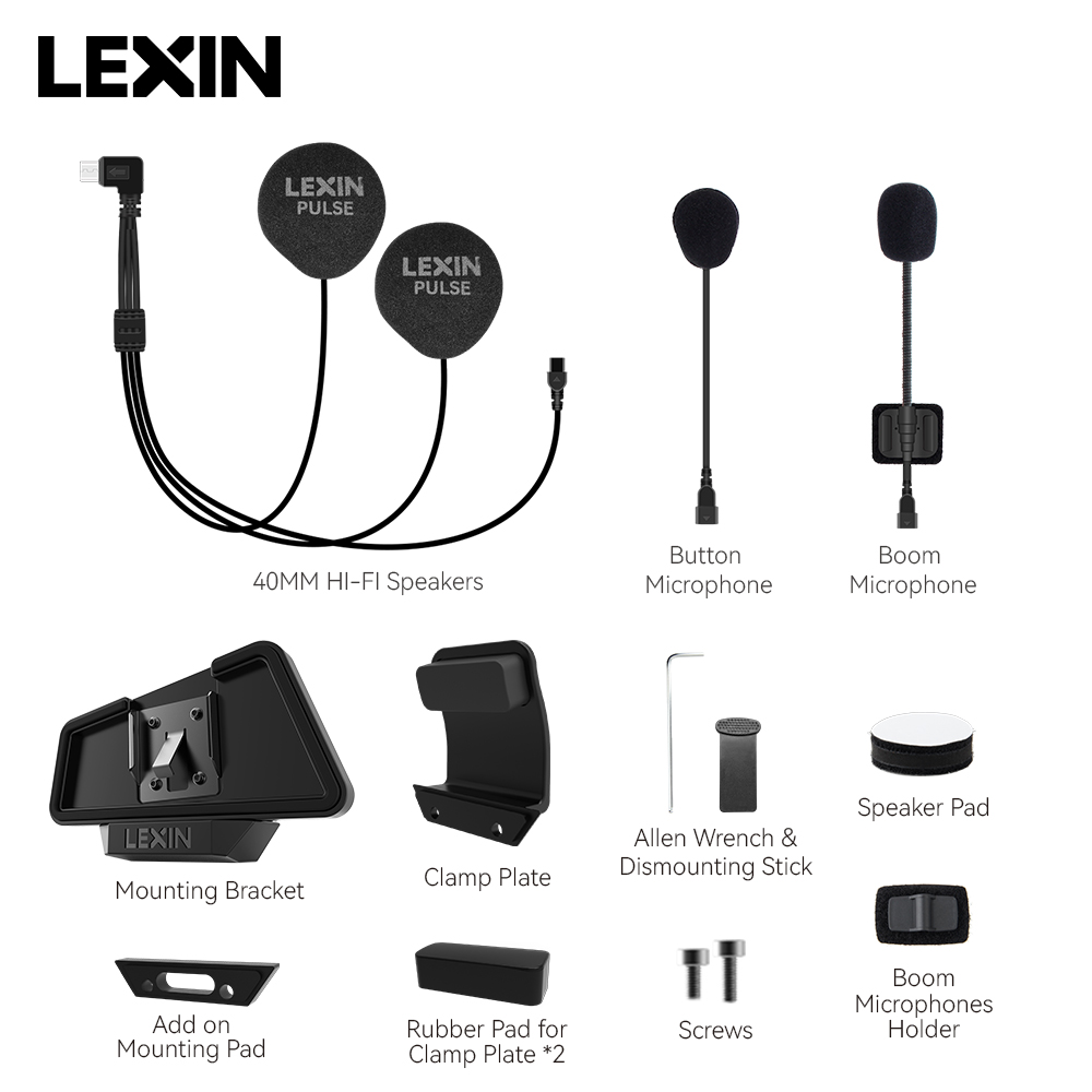 LEXIN-MeshCom Mesh Intercom 40 – Noise Cancelling Headphone recenzja i cena