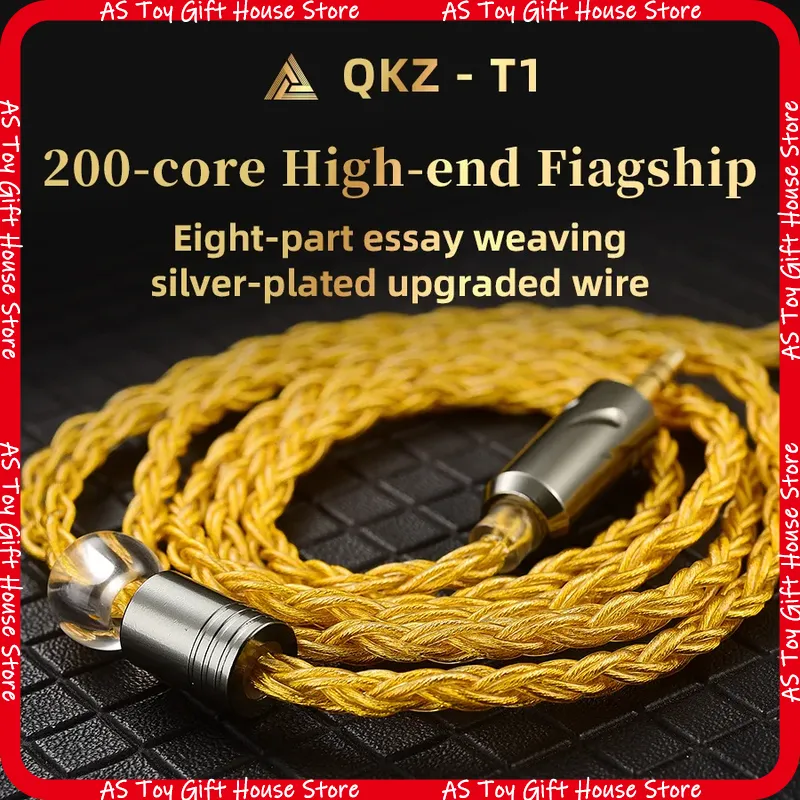 Kabel do słuchawek QKZ T1 - Sr – Audiophile Headphone Wired recenzja i cena