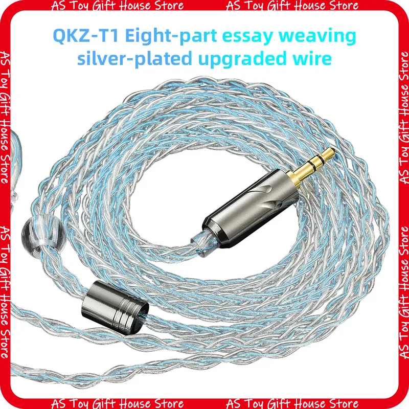 Kabel do słuchawek QKZ T1 - Sr – Audiophile Headphone Wired recenzja i cena