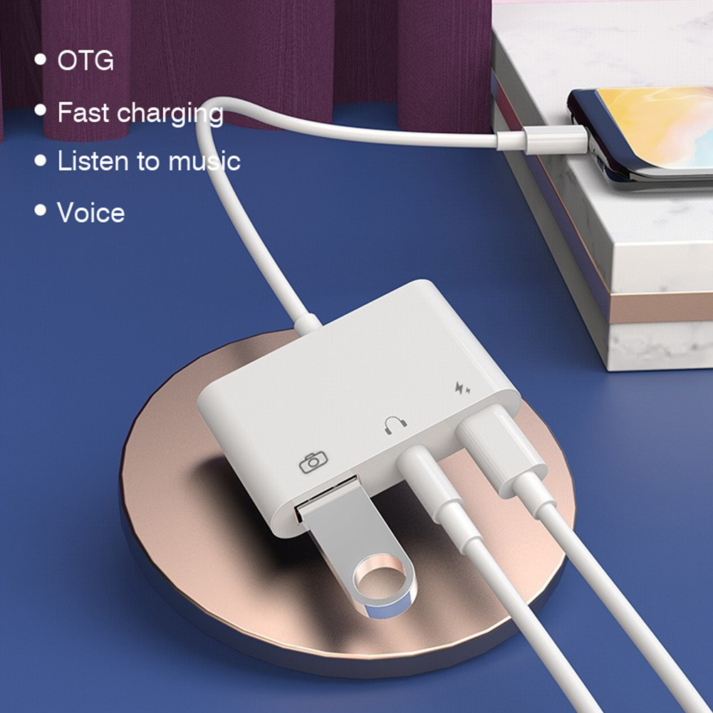 Adapter audio 3 w 1 z USB-C na – Earphone Splitter Jack recenzja i cena