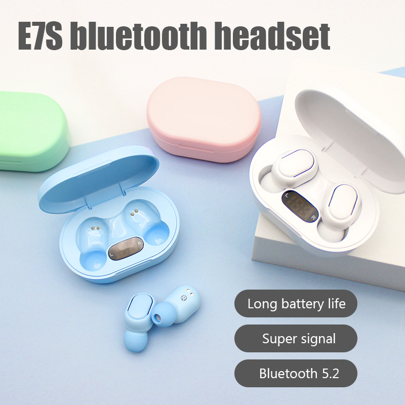 E7S TWS Fone słuchawki Bluetoo – Bluetooth Headset On Ear recenzja i cena