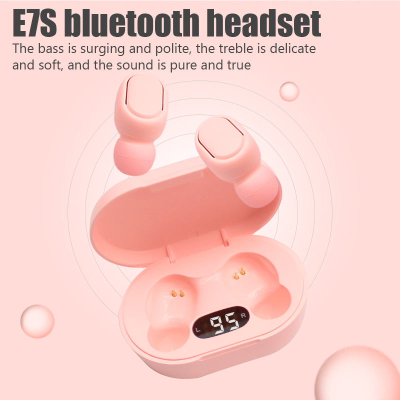 E7S TWS Fone słuchawki Bluetoo – Bluetooth Headset On Ear recenzja i cena