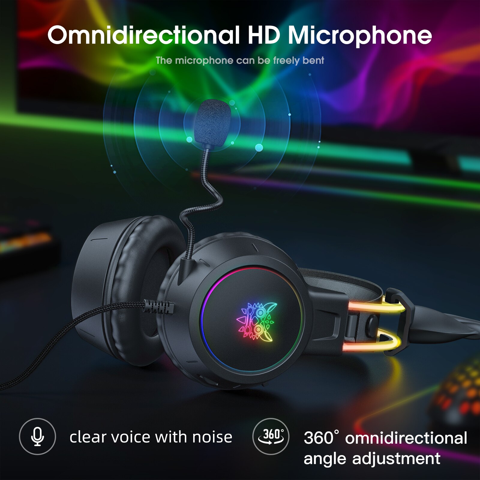 Zestaw słuchawkowy do gier ONI – Gaming Headset Rgb recenzja i cena