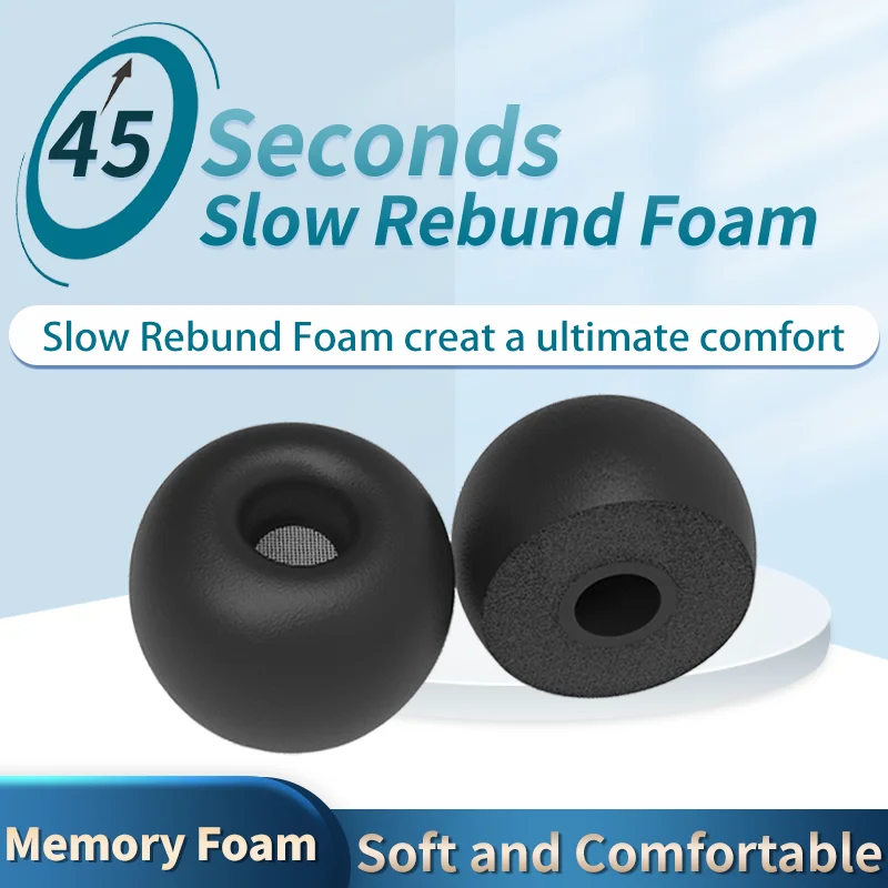 Miękkie wkładki douszne z pian – Earphone Foam Tip recenzja i cena