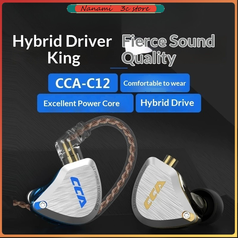 Słuchawki CCA C12 Hi-Fi Audiop – Audiophile Headphone Wired recenzja i cena