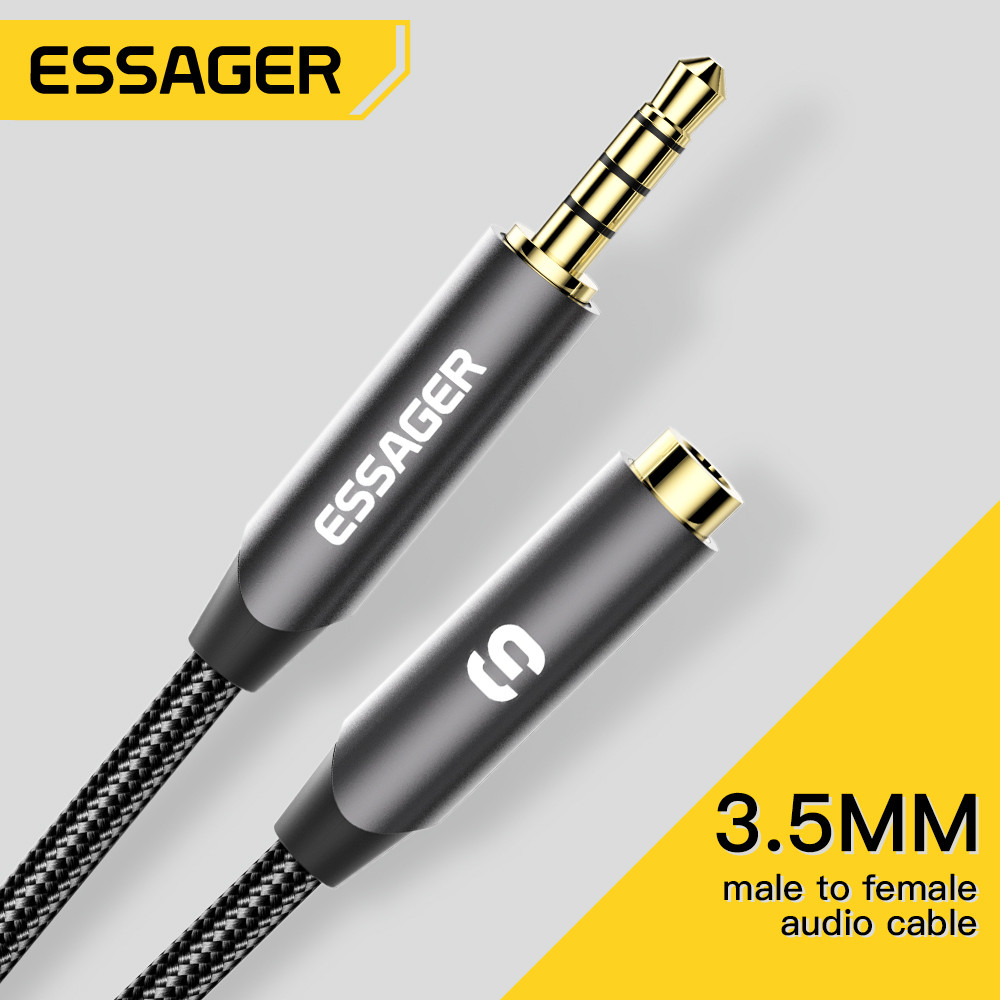 ESSAGER przedłużacz do słuchaw – Earphone Splitter Jack recenzja i cena