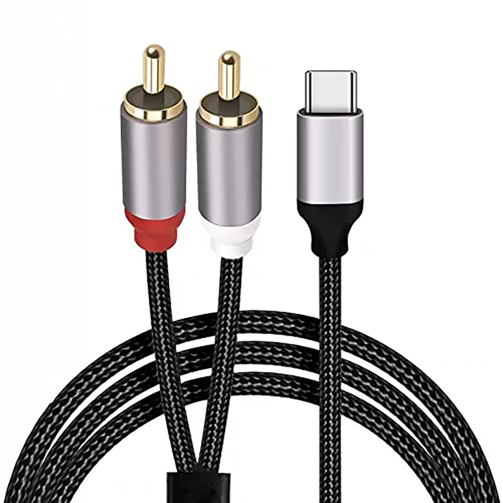 Kabel audio USB C do 2 RCA, ro – Earphone Splitter Jack recenzja i cena